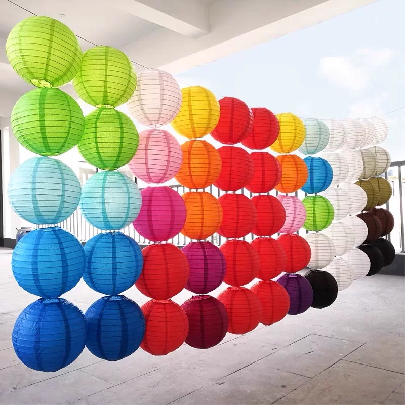 OVJ Round Paper Lantern 30cm