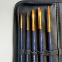 OVJ Golden Taklon Acrylic Brush Set x 10 (Canvas Case Included)