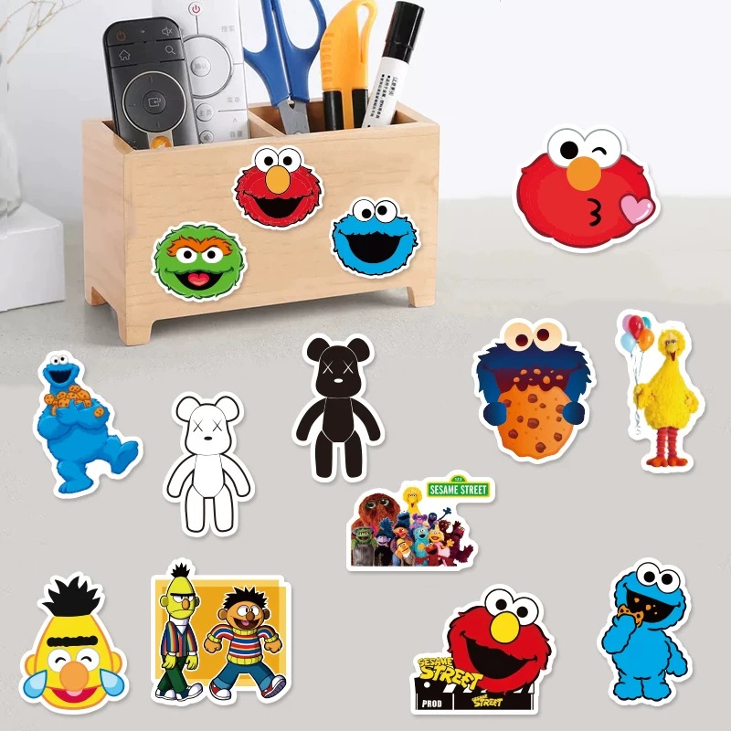 OVJ Waterproof Sticker Sesame Street x 100