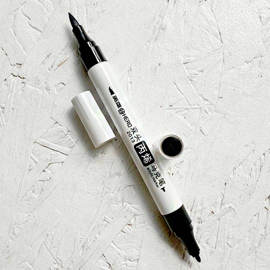 HERO Acrylic Paint Marker Twin Tip Set x 48