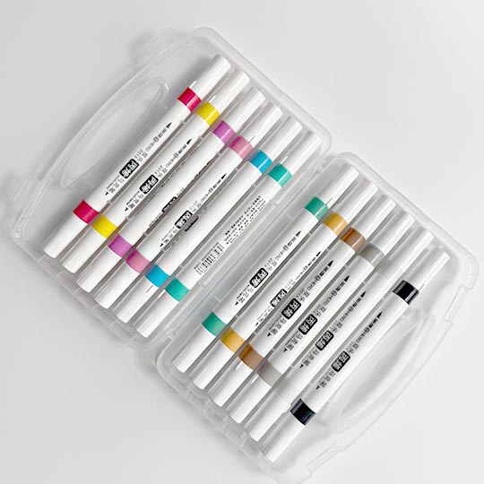 HERO Acrylic Paint Marker Twin Tip Set x 48