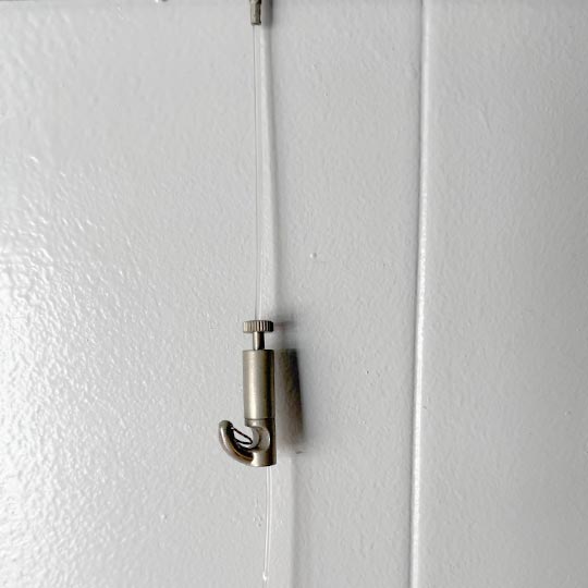 OVJ ARTITEQ Clear Hanging Wire & Self Locking Hook