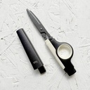 OVJ Sirius Black Teflon-Coated Ceramic Scissors 135mm