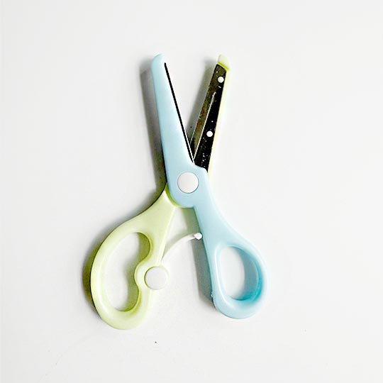 OVJ Macaron Safety Scissors 135mm Blue Green