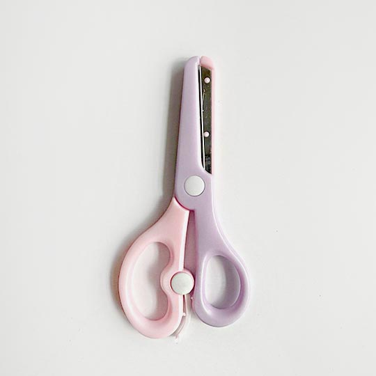 OVJ Macaron Safety Scissors 135mm Purple Green