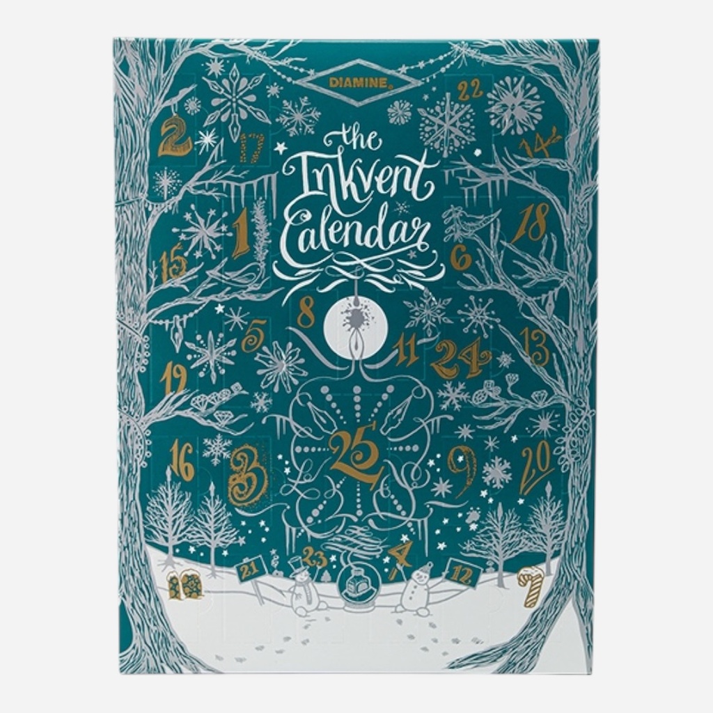DIAMINE Purple Edition Inkvent Calendar 2023 (Shipping after 20 October)