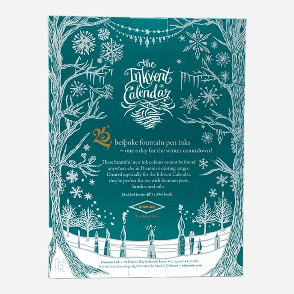 DIAMINE Black Edition Inkvent Calendar 2024 (Ship After 18 Oct)
