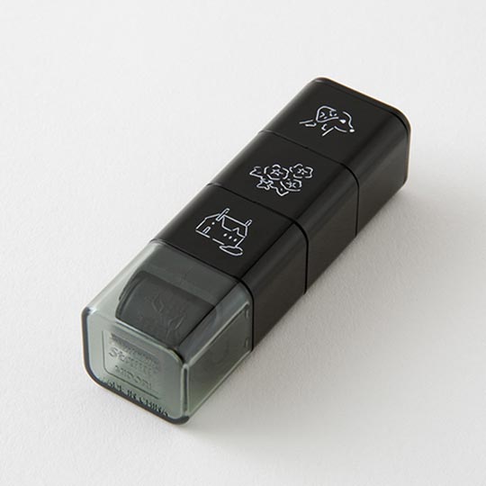 MIDORI Paintable Stamp Roller Dog & Landscape