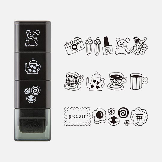 MIDORI Paintable Stamp Roller Motif