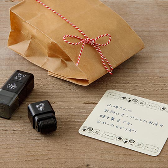 MIDORI Paintable Stamp Roller Motif