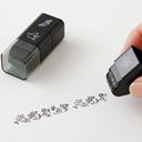 MIDORI Paintable Stamp Roller Plant