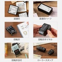 MIDORI Paintable Stamp Roller Refill Ink Black