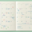 MIDORI Yuru Log Paintable Pre-inked Stamp Cafe