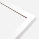 OVJ Wooden Picture Frame A4 White