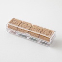 MIDORI Yuru Log Paintable Pre-inked Stamp Frame