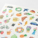 MIDORI Yuru Log Sticker Motif x 1