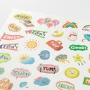 MIDORI Yuru Log Sticker Feeling x 1