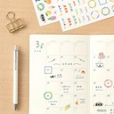 MIDORI Yuru Log Sticker Feeling x 1