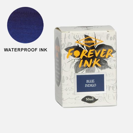 DIAMINE Forever Permanent Fountain Pen Ink 50ml Blue Indigo