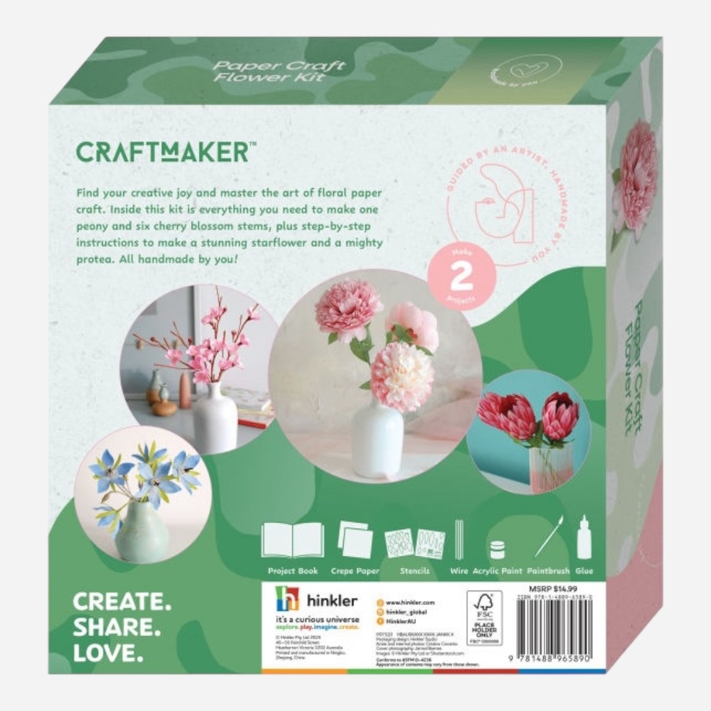 HINKLER Craft Maker Paper Flowers