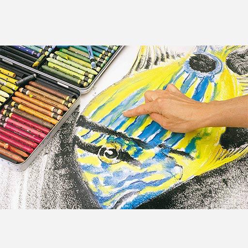 CARAN D'ACHE Neocolor II Water-Soluble Wax Pastel Set x 10