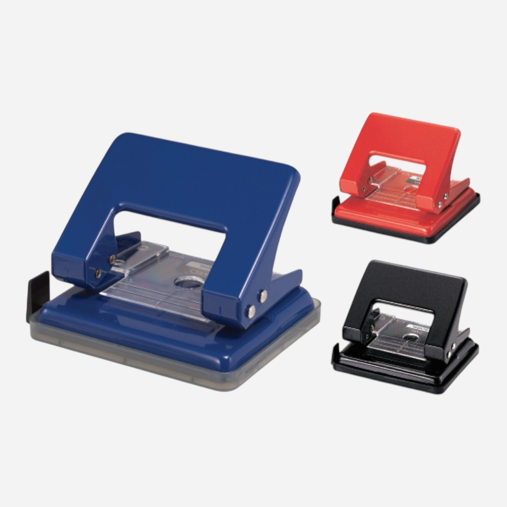 CARL 100XL 2-Hole Paper Punch Black