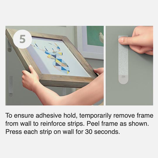 3M Command Picture Hanging Strip Small Box Set x 16