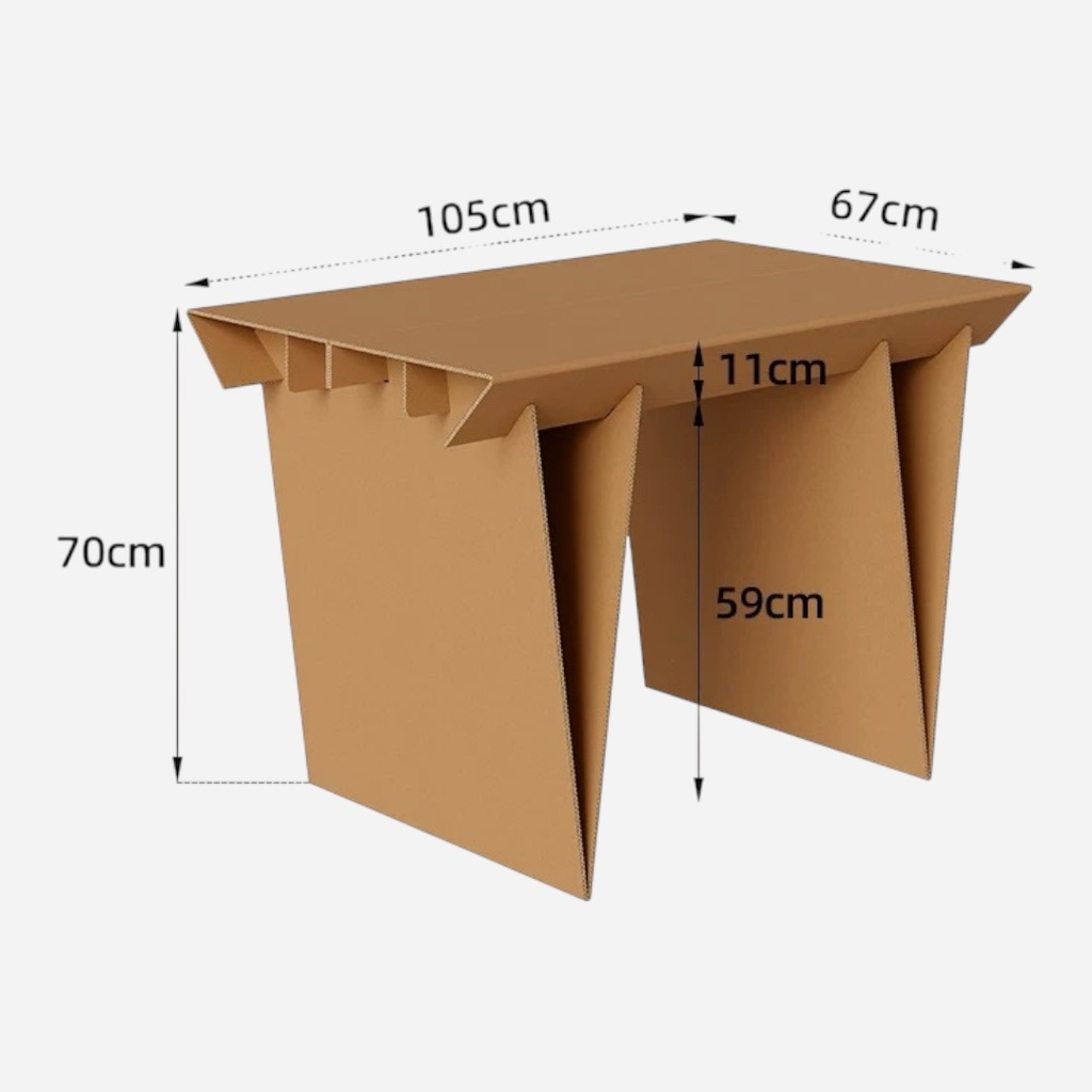 OVJ Boxers Corruagted Board Pedestal 25cm x 25cm x 80cm