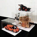OVJ Diorama Plastic Display Box H25cm x W20cm x L25cm