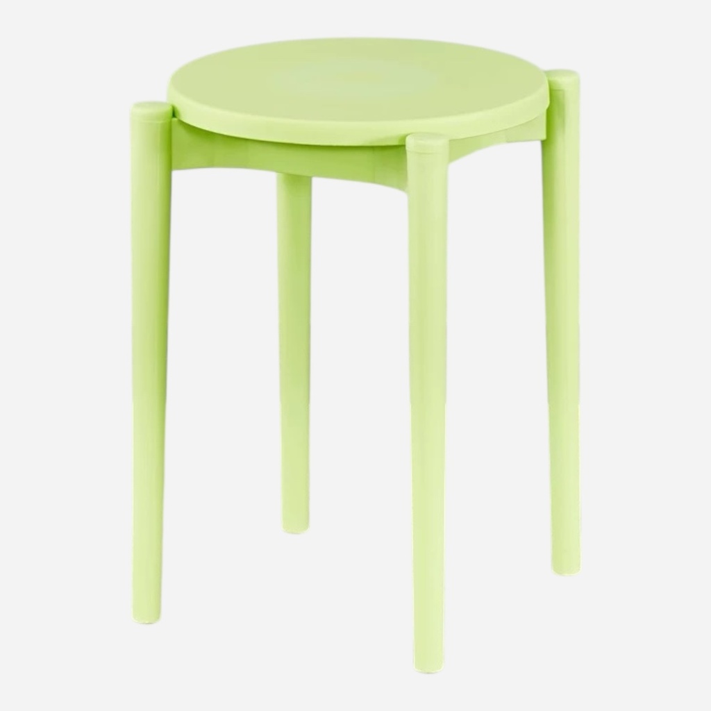 OVJ Stackable Plastic Stool Sunshine Yellow