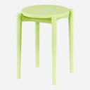 OVJ Stackable Plastic Stool Sunshine Yellow