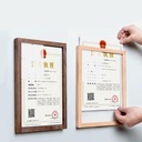 OVJ Slide-In Picture Frame A4 Beechwood