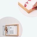 OVJ Slide-In Picture Frame A3 Walnut