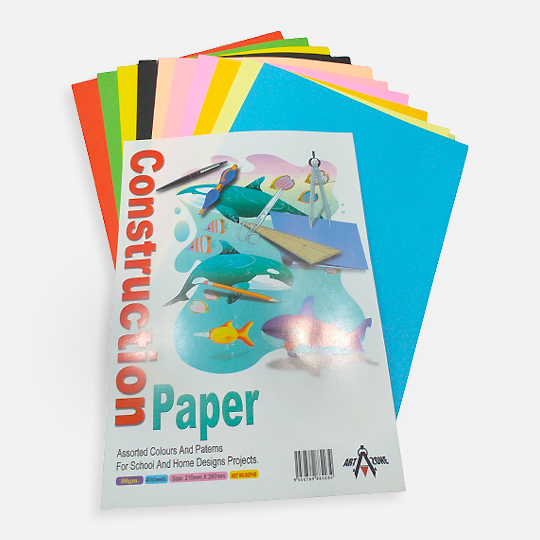 ART ZONE Construction Paper 80gsm A3 x 40