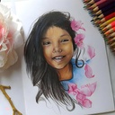 CARAN D'ACHE Maxi Color Pencil Gold