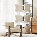 OVJ White Corrugated Board Screen 95cm x 179cm