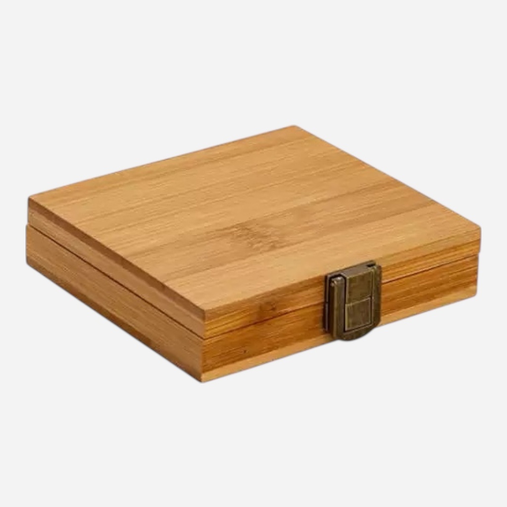 OVJ Travel Bamboo Watercolor Palette Box 24-Pan