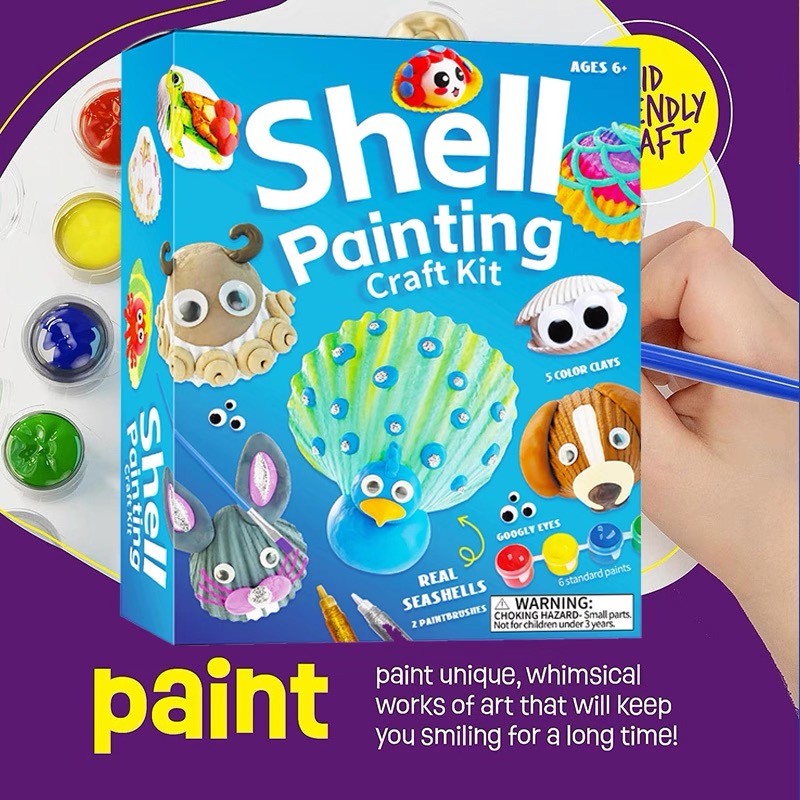 OVJ Shell Painting Craft Kit