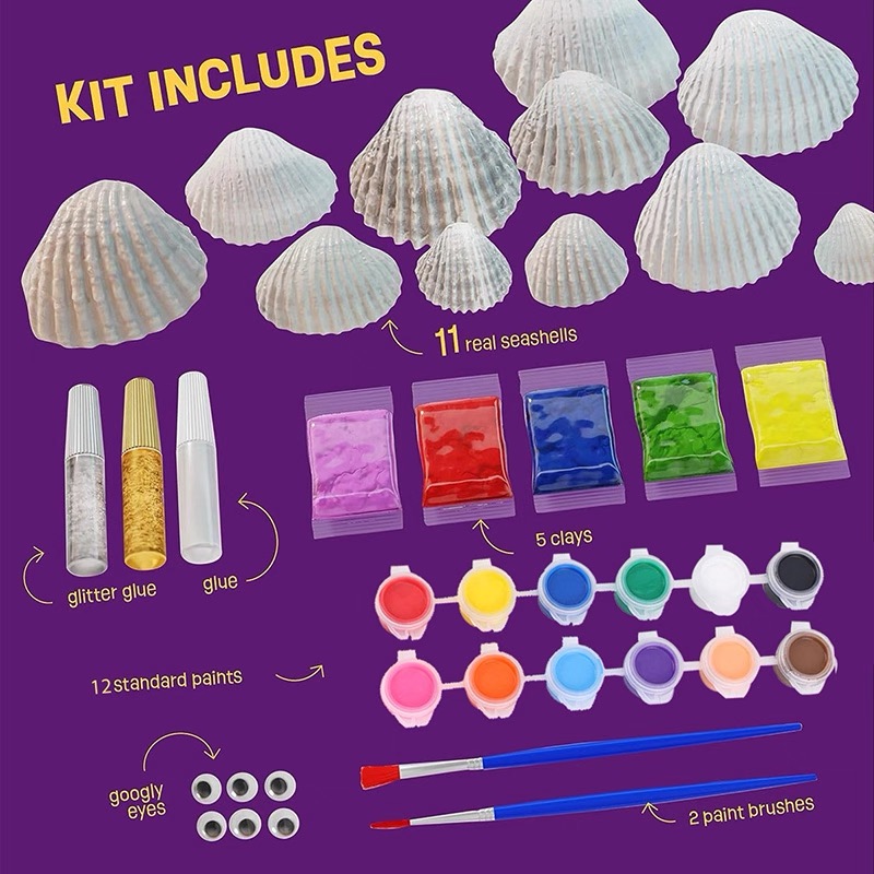 OVJ Shell Painting Craft Kit