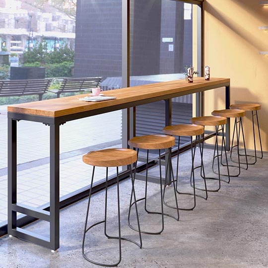 OVJ Bar Table 40cm x 160cm x 105cm