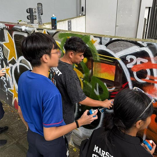 DISCOVER Graffiti Mural By TASA