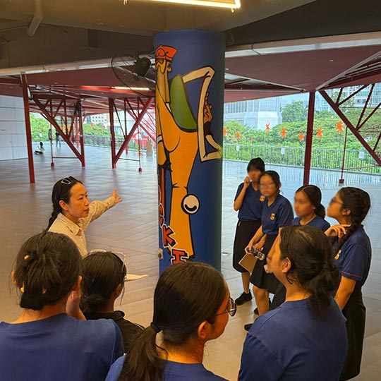 LEARNING JOURNEY Mural Art @ Scape By TASA