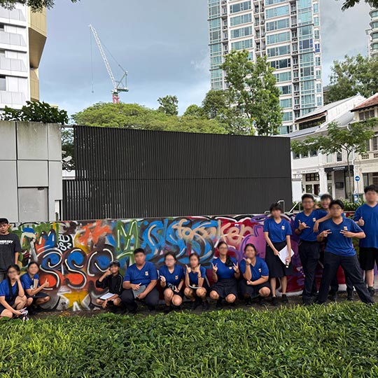 LEARNING JOURNEY Mural Art @ Scape By TASA