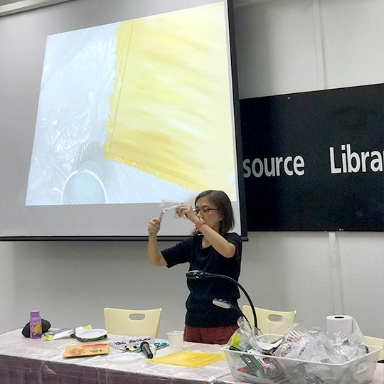 DISCOVER CNY Acrylic Painting On Canvas By TASA