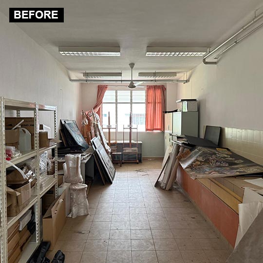 OPENSPACE Rethink Spaces Transforming Art Store Room By TASA