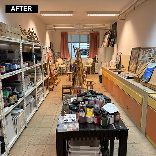 OPENSPACE Rethink Spaces Transforming Art Store Room By TASA