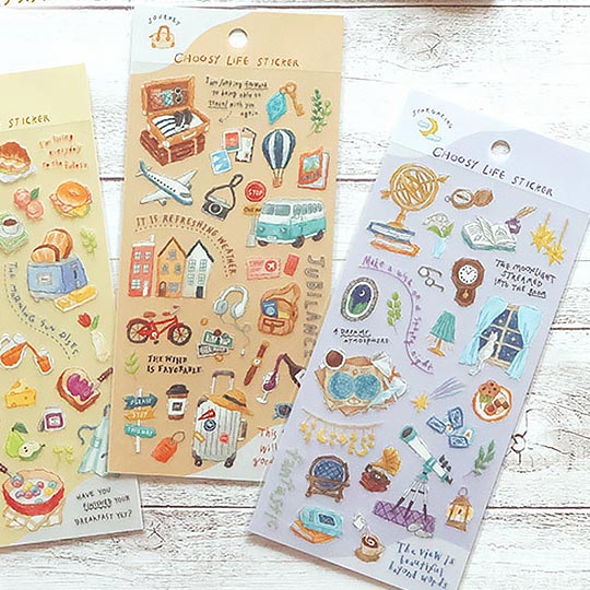 MIND WAVE Sticker Choosey Life Stargazing