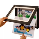 OVJ Plastic Magnetic Flip Picture Frame A3