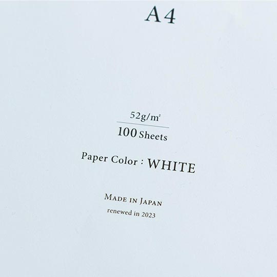 TOMOE RIVER Loose Sheet Blank 52gsm A5 x 100