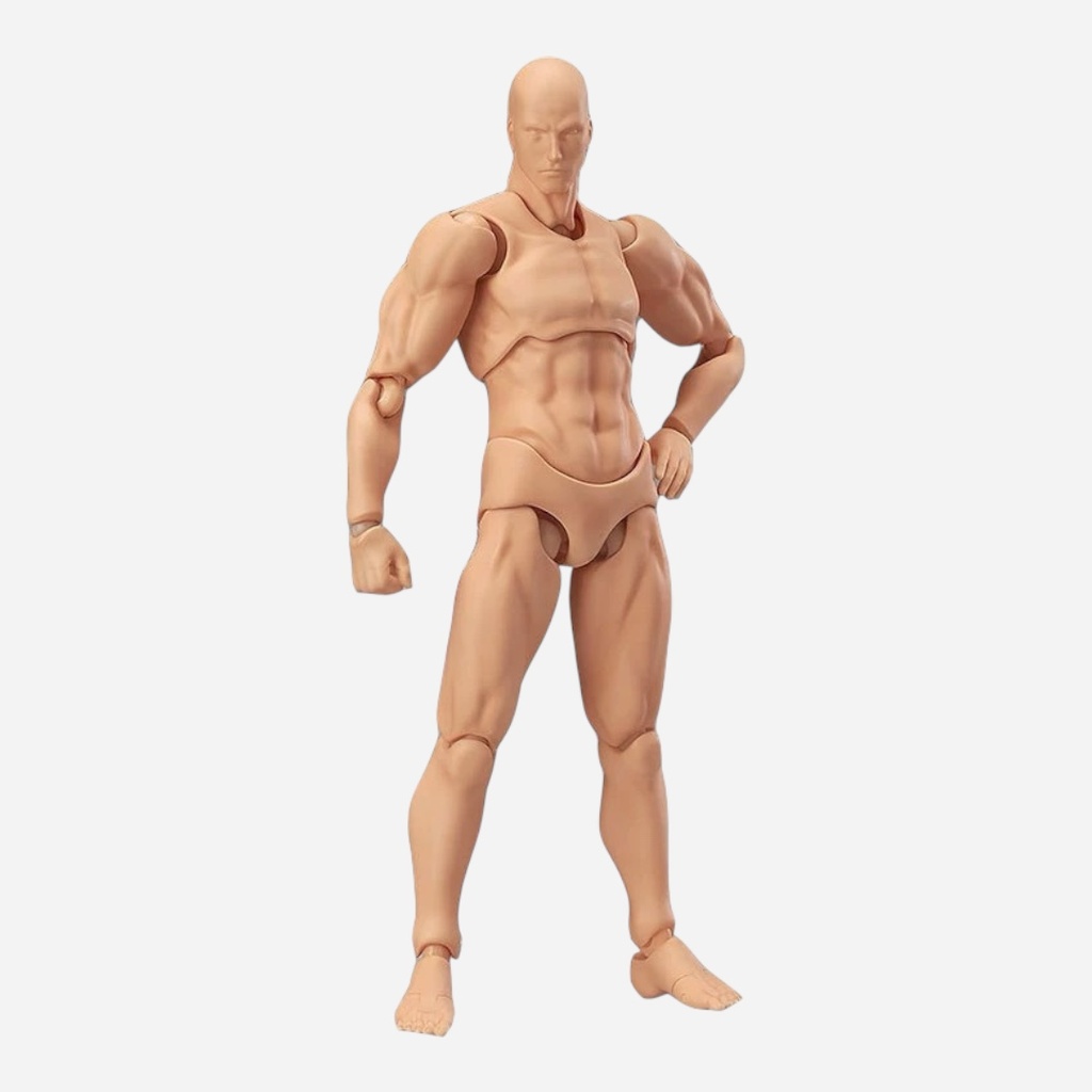 OVJ Stop Motion Plastic Action Figure 13cm Male